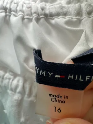 Tommy Hilfiger White Tiered Ruffled Midi Dress thumbnail 4