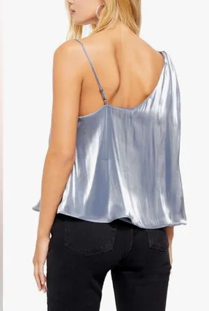NWT Free People Women's Metallic Tank Top thumbnail 6