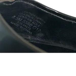 Tory Burch Trudy Patent Leather Ballet Flats Black Bow Logo Size 8.5 thumbnail 7