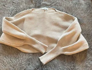 Emory Park Beige Knit Shrug thumbnail 1