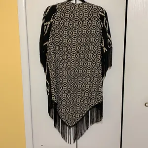 Fringe print cardigan thumbnail 6