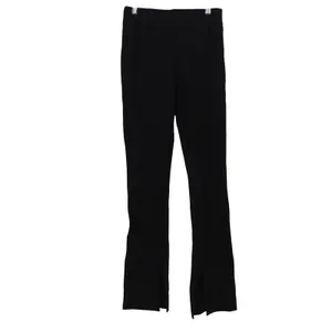 A New Day Black Split Front Hem High Rise Slim Leggings Pants Small VN 1107216 thumbnail 2