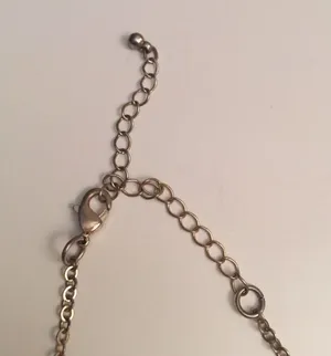 Forever 21 Gold&rhinestone 16" necklace w/ extender thumbnail 3