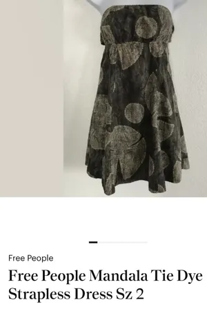Free People Mandala tie dye dress thumbnail 8