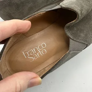 Franco Sarto Gray Suede Pardon Slip On Loafers Size 8 thumbnail 8