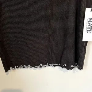 NWT MATE the Label Black Raylin Mockneck Tank - S/M thumbnail 6