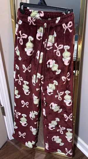 The Grinch Dr. Seuss Pajama Pants XS thumbnail 1