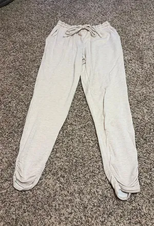 Maurice’s tan sweat pants thumbnail 1