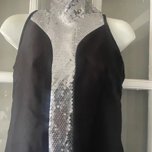 Camilyn Beth Black and Silver Sequin Women's Dress thumbnail 5