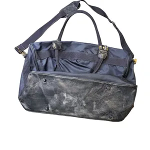 🧳 Vintage LEAT Nylon Travel Duffel Weekender Carry-On Shoulder‎ Bag 🧳 thumbnail 7