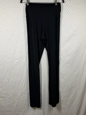 Aerie Offline Black High Rise Real Me Flare‎ Pants thumbnail 4