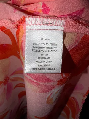 Madden NYC Halter Maxi Dress Size XXXL Pink Floral Ruffle High-Low thumbnail 7