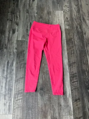 Harmony and balance hot pink yoga set thumbnail 4