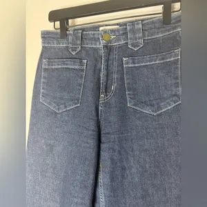 Frame Utility Wide Leg‎ Jeans Size 26 thumbnail 3