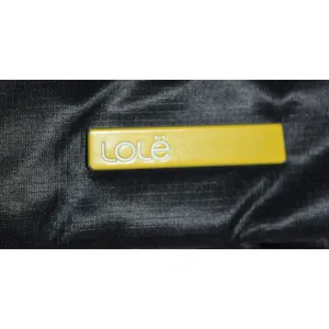 Lole Puffer Vest Women M Black Excellent Quilted Asymmetrical Snap High Neck thumbnail 3