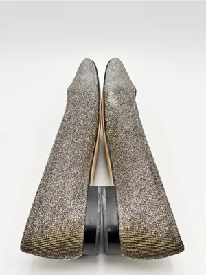 Talbots Metallic Gold Pointed-Toe Flats Size 7 thumbnail 6