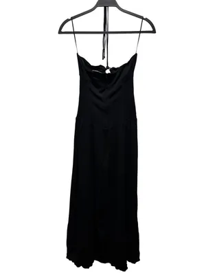 Reformation Eleni Dress Size 0 Black thumbnail 5