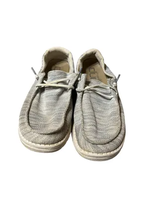 Hey Dude Wendy Stretch Glacier Gray Comfort Shoes Womens Size 10 thumbnail 2