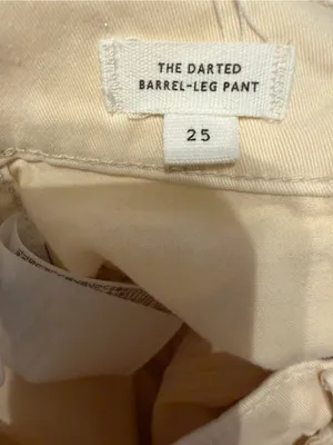 Madewell The Darted Barrel Leg Pant 25 thumbnail 7