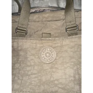 Kipling Tan Medium Tote Bag Purse thumbnail 2