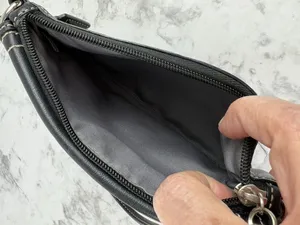 *Coach Vintage Legacy Turn-Lock Black Leather Wristlet Y2K 2000s thumbnail 8