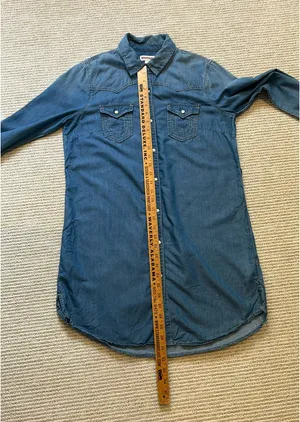 True Religion Denim Shirtdress S thumbnail 5