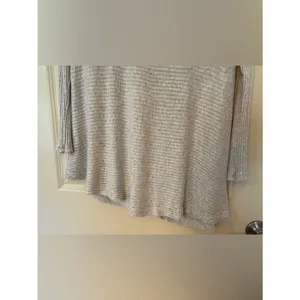 We The Free Grey Mock Neck Sweater Womens Small thumbnail 4