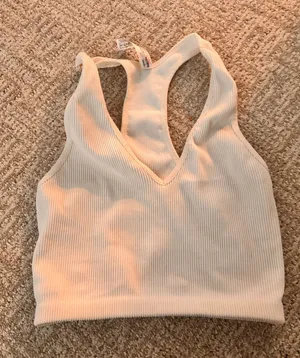 Free People Movement free throw White Tank thumbnail 2
