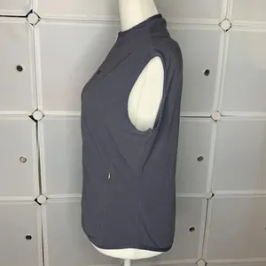 Nike Therma-Fit Gray Full Zip Fleece Vest Size Small thumbnail 2