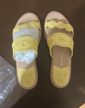 Yellow Jack Rogers Leather Sandals thumbnail 1