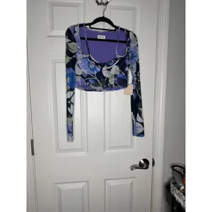 SUPERDOWN NWT‎ Benedita Floral Crop Top Size S Fairycore Festival Concert thumbnail 3