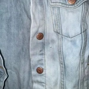 Old Navy Light Wash Denim Jacket Size Small thumbnail 4