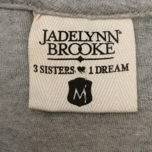 Jadelynn Brooke Cristina Yang Vibes Light Heather Gray Short Sleeve V-Neck Shirt thumbnail 4