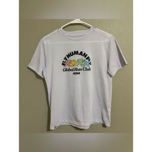 Hoka Global Run Day GlideTech Short Sleeve Crewneck T Shirt Women’s Size Small thumbnail 2
