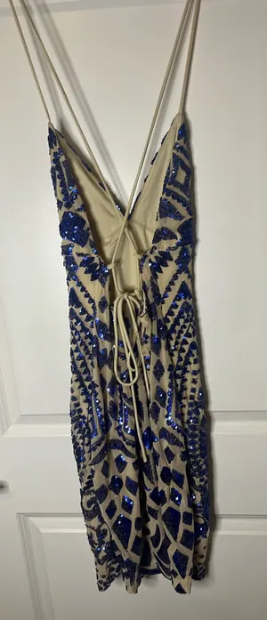 Main Strip Dress Sequin thumbnail 4