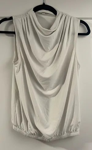 Express White Business Top thumbnail 1