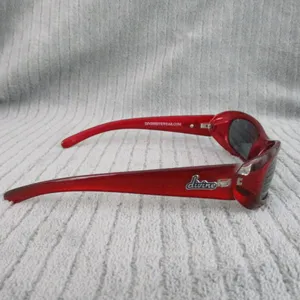 New Divine Eyewear Kali Red/Smoke Sunglasses Women's NWT thumbnail 7