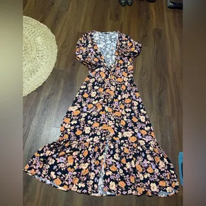 Nwot petal & pup Katrina boho maxi dress floral party western classic $98 casual thumbnail 3