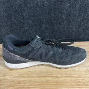 New Balance 696 Summer Utility Charcoal Grey Suede Sneakers WL696BY Womens 7 thumbnail 9