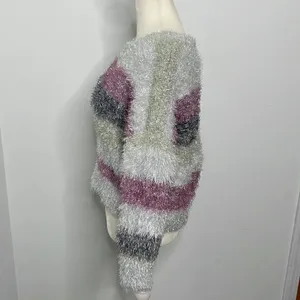 Wild Fable cropped fuzzy sparkle sweater. Size medium. thumbnail 2