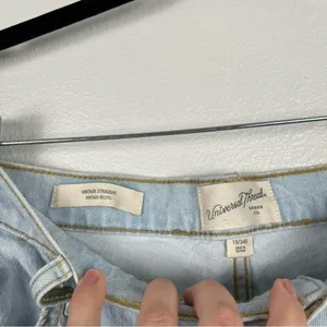Universal Thread Vintage Straight Jeans‎ Sz 18 thumbnail 4