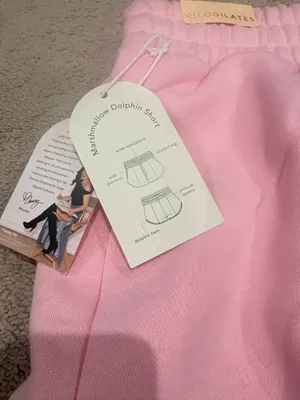 Blogilates Dolphin Marshmallow Short In Pink Size 2XL thumbnail 5
