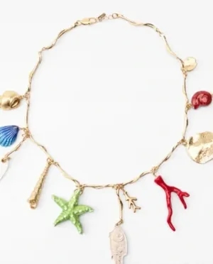 - Zara multi-charm necklace 🔥🔥🔥 thumbnail 1
