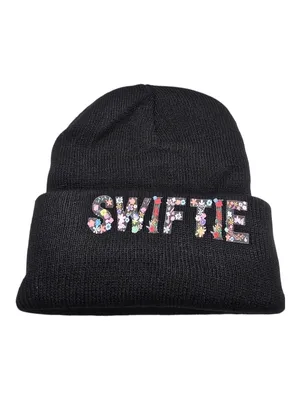 Taylor Swift “Swiftie” Beanie One Size - Black, Unisex thumbnail 2