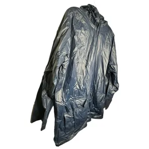Totes Navy Rain Coat with Hood‎ Blue Size XL thumbnail 3