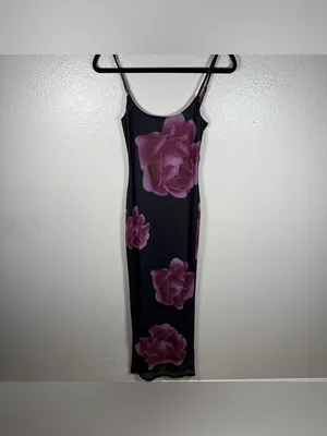 White Fox ThingsI should have said maxi dress in midnight Peony SZ:S thumbnail 5
