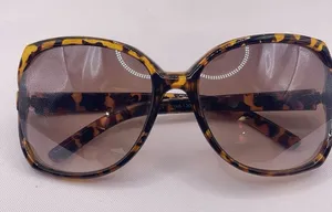 Chetta Print 2 Round Sunglasses Tortoise‎ Shell Brown thumbnail 1