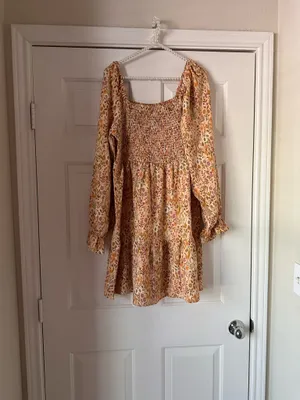 Simply Southern Smocked Floral Dress thumbnail 5