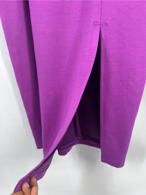Bailey 44 Zennie Dress Midnight Purple Cutout Asymmetrical Midi S NWT thumbnail 8