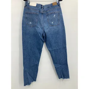 American Eagle Outfitters Womens Frayed Hem Mom Jeans Size 12/ 31W NEW thumbnail 2
